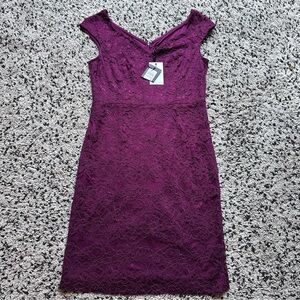 DKNY Lace Sheath Dress